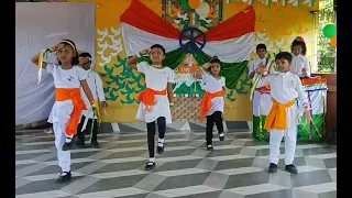 nanha munna rahi ho... dance covered by class - UKG at Mary James Public School #viral #viralvideo