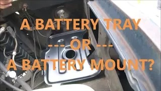 How To Change The Battery Tray - 87 Suburban #4