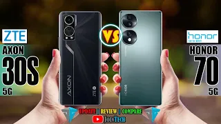 ZTE AXON 30S VS HONOR 70 5G FULL SPECIFICATIONS COMPARISON