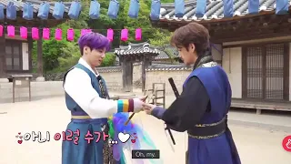 BTS run ep 145 Taekook moment