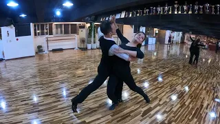 教課日常-2020 Dance Passion Waltz Routine. 華爾滋教學舞序