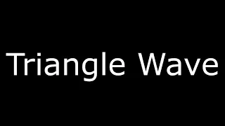 Sine, Square, Triangle and Saw Waves at C3