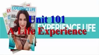 A Life Experience Learn English via Listening Level 2 Unit 101