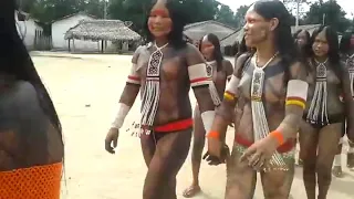 Amazon forest women ritual