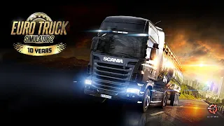 Euro Truck Simulator 2 КОНВОЙ на руле #Logitech #momo