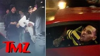 Chris Brown -- Crowd Swarms Lambo ... Ragin' Against the Machine | TMZ