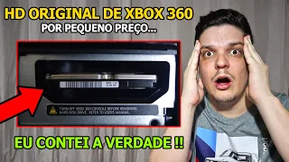 O MAIOR SEGREDO DOS HDs DE XBOX 360 QUE OS LOJISTAS NÃO QUEREM QUE VOCÊ SAIBA ( DICA REVELADA ) 😁😁😁