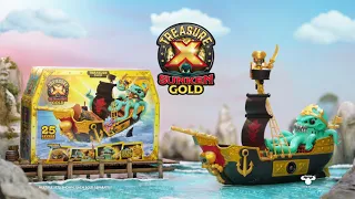 Treasure X Sunken Gold Treasure Ship Playset