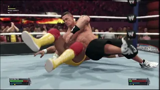 WWE 2K23 Hulk Hogan vs John Cena─One on One WWF Championship Match