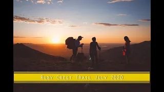 Ruby Crest Trail July 2020