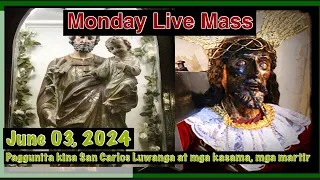 Filipino Live Mass Today Monday June 03, 2024