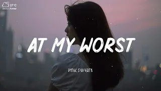 Chill Vibes 🍓 Pink Sweat$ - At My Worst (Acoustic Cover) | Chill English Music Helps Study Well