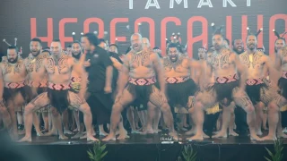 Auckland 2017 Maori Haka