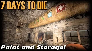 Paint and Storage! | 7 Days to Die Alpha 16 Random Gen Single Player Gameplay | EP 16 (S3)