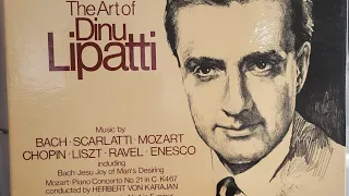 Rec. at a public 1950 Mozart Piano Concerto No 21 1st mov Dinu Lipatti, Karajan 모차르트 피아노협주곡21번1악장 LP