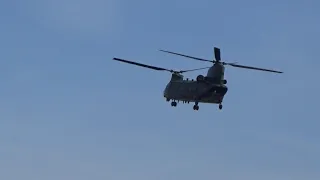 The Royal International Air Tattoo RIAT 2022 Sunday: Boeing Chinook HC.6