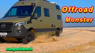 Premium Offroad Camper🔥Beste Konzept🔥Mercedes Sprinter Allrad 4x4 Kastenwagen Wohnmobil Roomtour