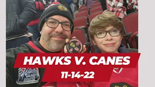 Hurricanes @ Blackhawks - Nov 14, 2022