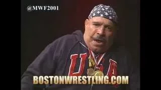 TVMA: Iron Sheik Shoot Interview Goes Nuts DVD Hulk Hogan Brian Blair Rosie O'Donnell Howard Stern