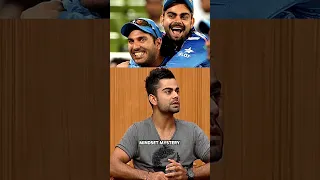 Virat Kohli On His Friendship With Yuvraj Singh 🥹🫂 #cricket #shorts