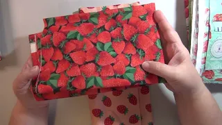 Let's Make a strawberry journal series! - Day 1 intro & supplies