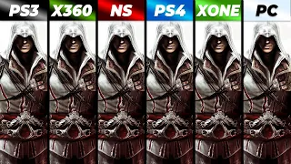 Assassin's Creed II | PS4 vs Nintendo Switch vs PC vs Xbox 360 vs Xbox One vs PS3