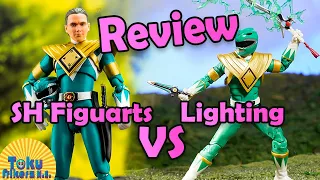 Green Ranger Figuras Review y Comparación | Sh Figuarts vs Lightning Collection | Tokufrikerz N.E.