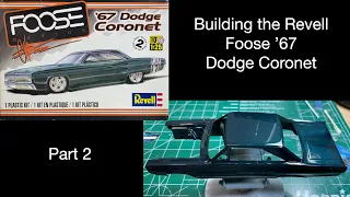 Building the Revell Foose Design '67 Dodge Coronet 1/25 scale model car Part 2