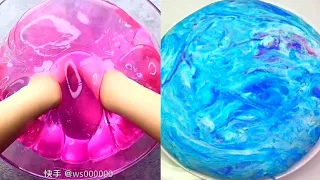 Most Relaxing and Satisfying Slime Videos #113 //Fast Version // Slime ASMR //