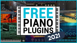 The 6 Best FREE Piano VST Plugins Every Producer NEEDS in 2021!