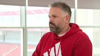 Husker coach Matt Rhule discusses his motivation, culture of Nebraska football