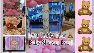Best Teddy Bear 🧸 Theme Baby Shower Ever!