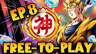 DOMINATING PVP ON DAY 8...Starting a Free-To-Play account in DragonBall Legends