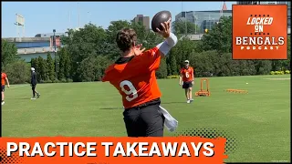 Bengals Practice Takeaways: Thoughts on Joe Burrow, the Wide Receiver Battle & MORE!