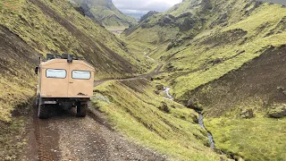 Island 2022 - Elternzeit mit dem Unimog Camper - Hekla Vulkan Befahrung - Video #5