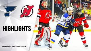 NHL Highlights | Blues @ Devils 03/06/20