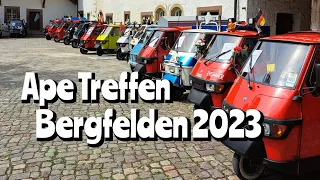 Ape 50 👉 Ape Treffen Bergfelden 2023 🙂