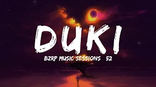 DUKI || BZRP Music Sessions #50 (Letra / Lyrics Videos)