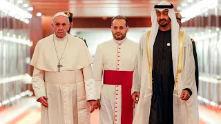 Pope Francis arrives in Abu Dhabi for historic visit