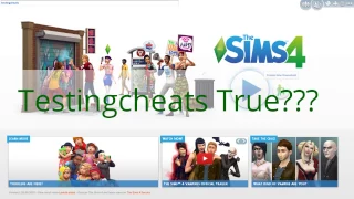 How to fix The Sims 4 Testingcheats Ture unable to execute command: This MIGHT help