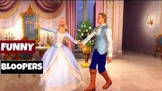 Barbie Princess And The Pauper - FUNNY Bloopers