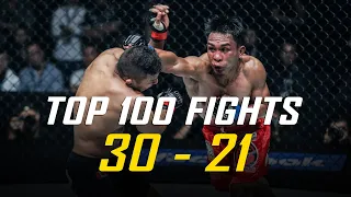 ONE Championship’s Top 100 Fights | #30 - #21