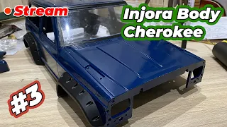 How to make RC truck Injora Cherokee Body Shell 1/10 Scale #3