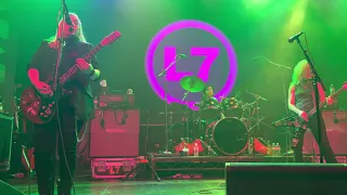 L7 "War With You" @ The Regent Theater Los Angeles CA 10-27-2022