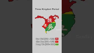 Evolution of China 🇨🇳 | Pt2 #shorts #geography
