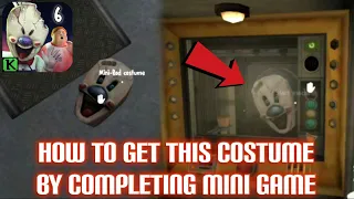How to Complete "New Mini Game" in Ice Scream 6| How to get mini rod's costume
