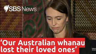 Jacinda Ardern pays tribute to victims of last year's White Island eruption | SBS News
