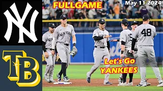 New York Yankees vs. Tampa Bay Rays Full Game, May 11 2024 | MLB Season 2024