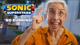 Sonic Superstars – "No Running!" TV Commercial