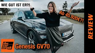 Genesis GV70 in the test (2021) How much luxury is there from 45,920 €! 🚢 Driving report | Review